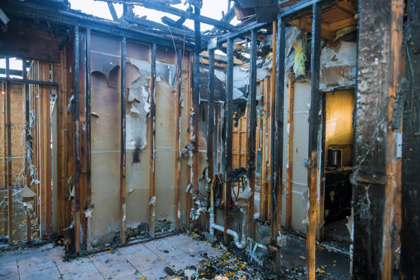 Professional Fire Damage Assessment technician working in Sumas, WA